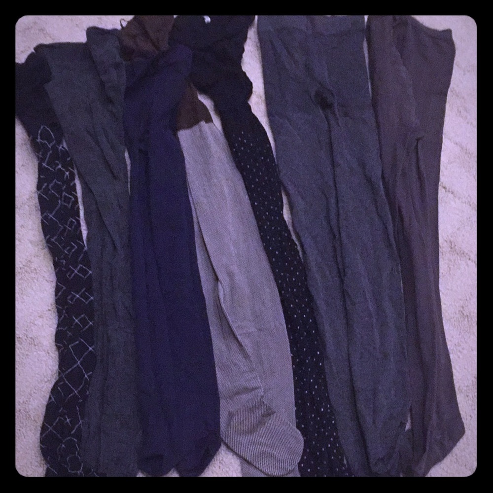 7 Pairs of Winter Tights